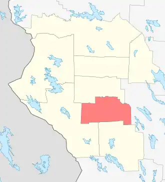 Пенингское сельское поселение на карте