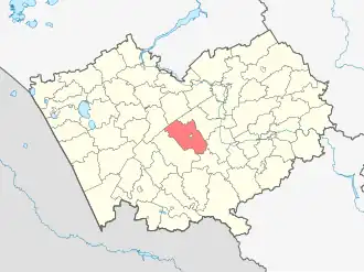 Алейский район на карте