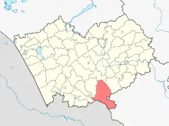 Чарышский район на карте