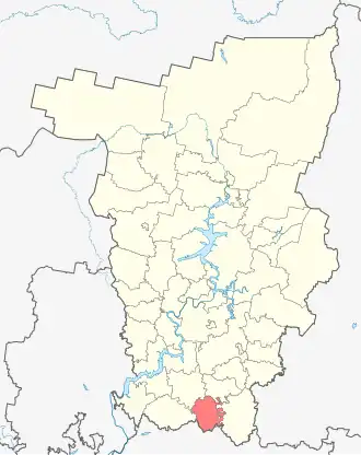 Чернушинский районЧернушинский муниципальный округ на карте