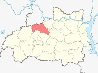 Фурмановский район на карте