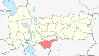 Грязовецкий район Грязовецкий муниципальный округ на карте