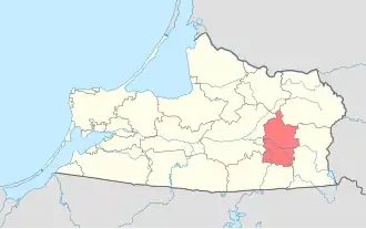 Гусевский районГусевский городской округ на карте