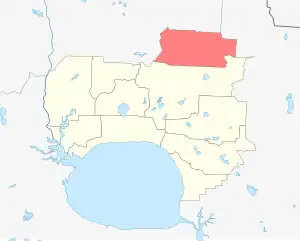 Сельское поселение Ивановское (упразднено) на карте