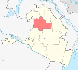 Кетченеровский район на карте