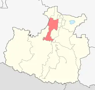 Хабезский район на карте