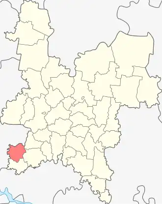 Кикнурский районКикнурский муниципальный округ на карте