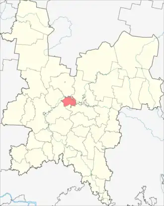 город Киров на карте