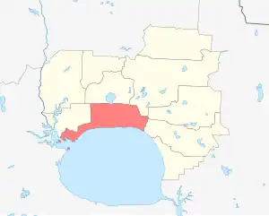 Сельское поселение Киснемское на карте