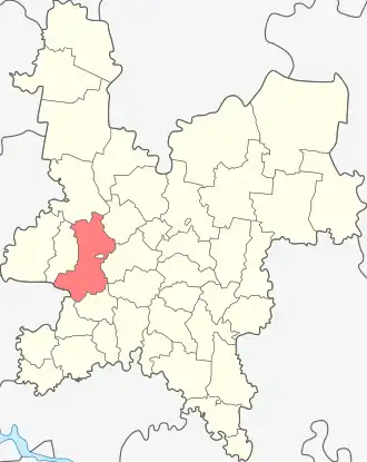 Котельничский район на карте