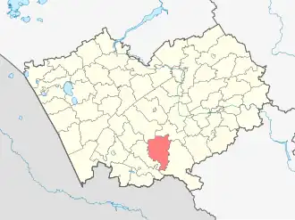 Краснощёковский район на карте