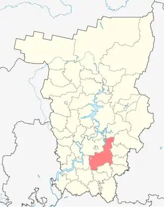 Кунгурский муниципальный округ на карте