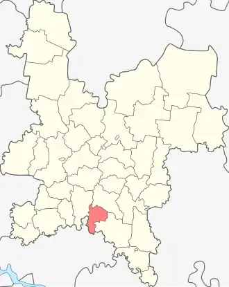 Лебяжский районЛебяжский муниципальный округ на карте