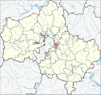 город Люберцыгородской округ Люберцы на карте