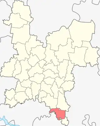 Малмыжский район на карте