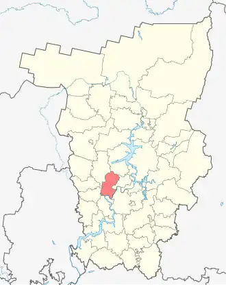 Григорьевское сельское поселение на карте