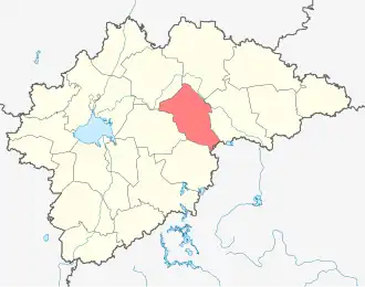 Окуловский район на карте