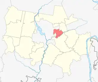 Первомайское на карте