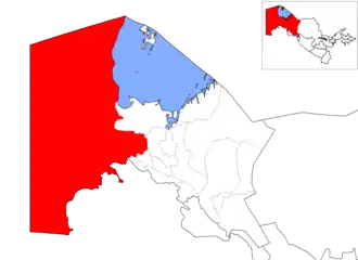 Кунградский район на карте