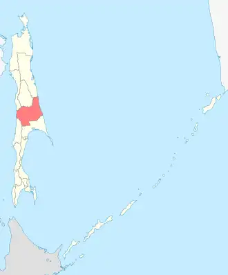 Смирныховский район городской округ «Смирныховский» на карте