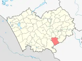 Солонешенский район на карте