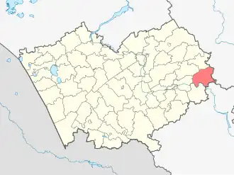 Солтонский район на карте