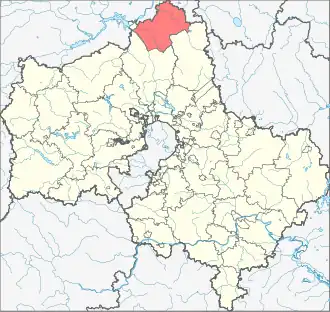 город ТалдомТалдомский городской округ на карте