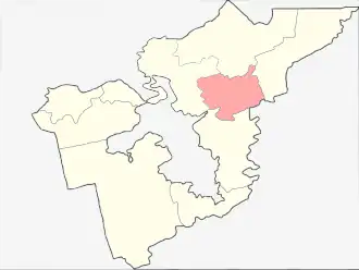 Терентьевское сельское поселение на карте