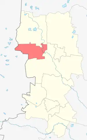 Сельское поселение Центральное (упразднено) на карте