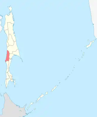 Углегорский городской округУглегорский район на карте