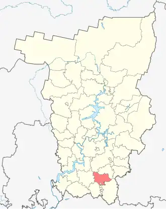 Уинский районУинский муниципальный округ на карте