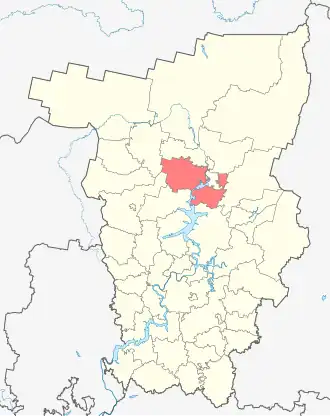 Усольский район на карте