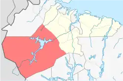 Городское поселение Верхнетуломский на карте