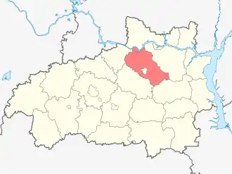 Октябрьское сельское поселение на карте