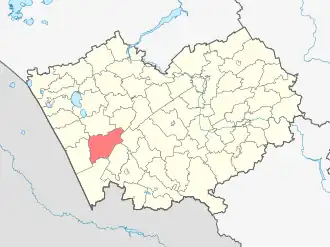 Волчихинский район на карте