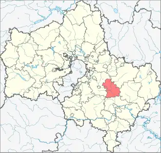 город Воскресенскгородской округ Воскресенск на карте