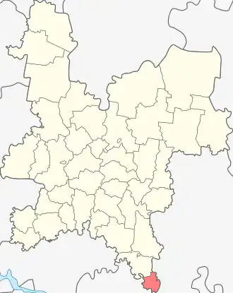 Вятскополянский район на карте