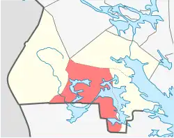 Сельское поселение Зареченск на карте