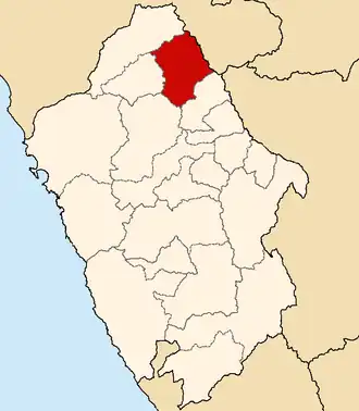 Сиуас на карте