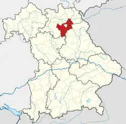 Байройт на карте