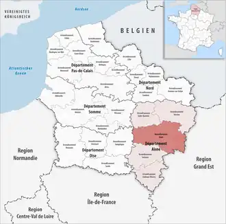 Лан на карте