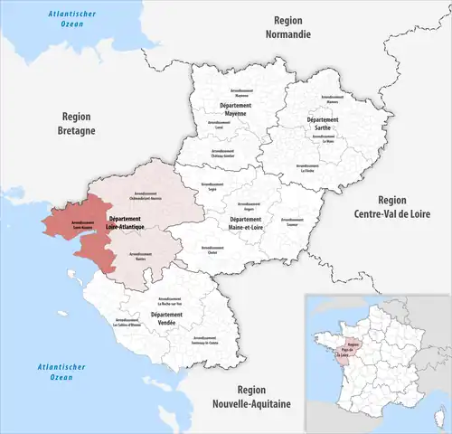 Сен-Назер на карте