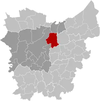 Расположение муниципалитета на карте провинции