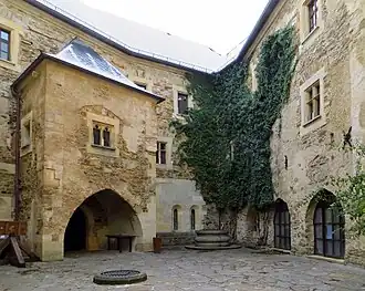 Внутренний двор замка