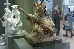 Сатир Марсий, 1746, терракота, Лувр