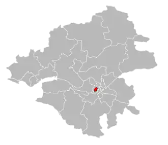 Кантон на карте департамента Атлантическая Луара