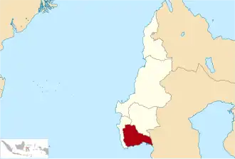 Полевали Мандар на карте