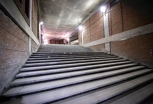 Лестница на станции, 18.01.2016