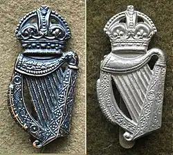 Кокарда полка Лондонских ирландских стрелков