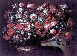 Ваза. 1620-е. Холст, масло. Частное собрание